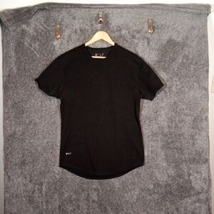 Bylt Basic Short Sleeve Gym Mens Shirt Color Black Size Large